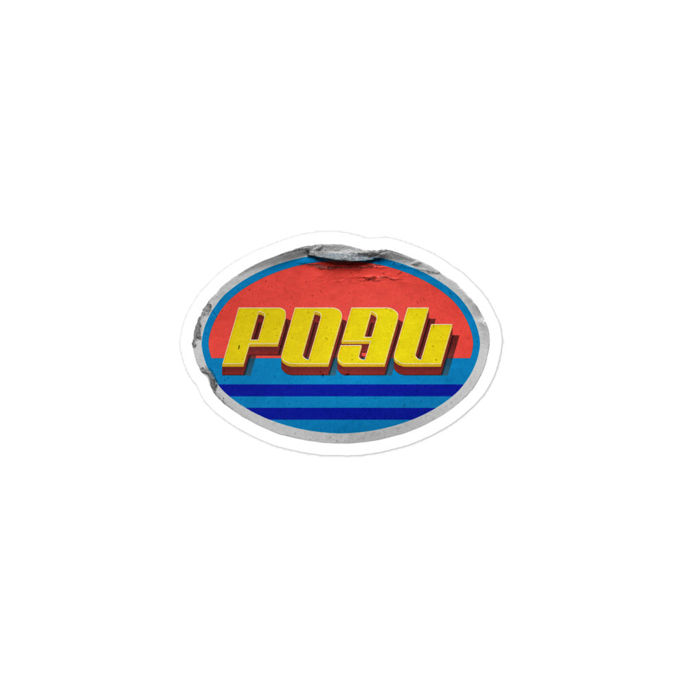 Poel Logo Sticker (LIMIT ONE PER ORDER)